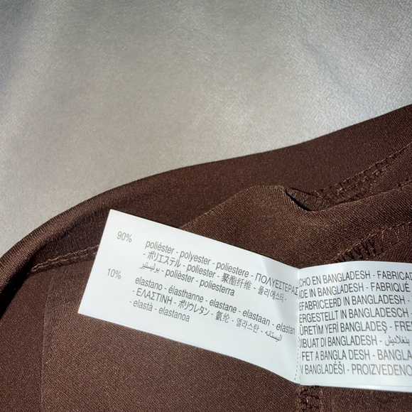 Zara Chocolate Drawstring Pants - Picture 5 of 5